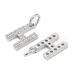 Pendentifs en laiton Shegrace avec micro-pavé de zircone cubique transparente&nbsp;XGRQ29531-394P-H