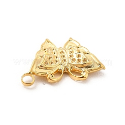 Ionenplattierung (IP) 304 Edelstahl Anhänger Strass-Einstellungen&nbsp;STAS-F282-11G