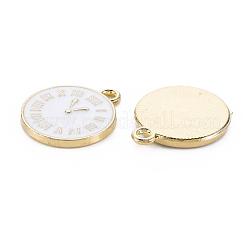 Uhr Legierung Emaille Anhänger&nbsp;ENAM-Q033-11D