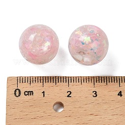 Resina trasparente con perle di paillettes&nbsp;RESI-G110-01H