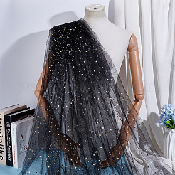 6 Yards Polyester-Netzgewebe mit Sternmuster&nbsp;DIY-WH0060-94B