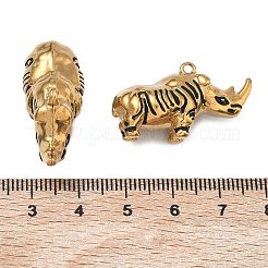 Pendentifs en acier inoxydable 304 émaillés&nbsp;STAS-A139-02C-G