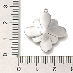 304 Edelstahl Aquamarin Strass Anhänger&nbsp;STAS-P371-058P