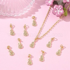 Pendentifs en laiton Shegrace sertis de micro-pavés de zircone cubique&nbsp;XGRQ3D694-479G