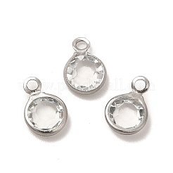 Acero inoxidable 304 con dijes de vidrio&nbsp;STAS-G305-11P-04