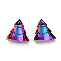 Pendentifs en verre avec strass&nbsp;RGLA-O002-A02-001VO