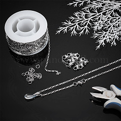 DIY-Kits zur Herstellung von Kettenarmbändern und Halsketten&nbsp;DIY-SC0020-21P