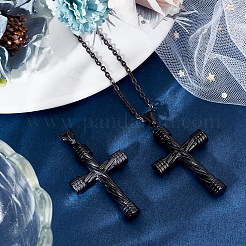 2 pendentif en acier inoxydable chirurgical 316&nbsp;STAS-BBC0006-13EB