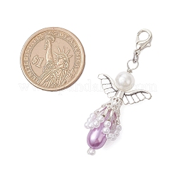 Décorations suspendues en plastique ABS imitation perle&nbsp;HJEW-JM03622