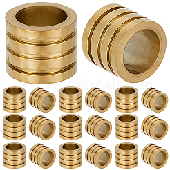20 pz 304 perline europee in acciaio inossidabile&nbsp;STAS-BBC0009-81G