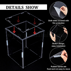 Vitrine für Minifiguren aus Acryl&nbsp;ODIS-FG0001-48B