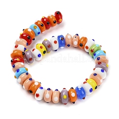 Perline irregolari fatte a mano in lampwork&nbsp;X-LAMP-Z015-02
