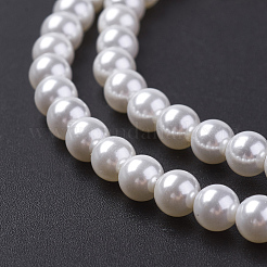 Shell-Perle Perle Stränge&nbsp;BSHE-P023-3mm