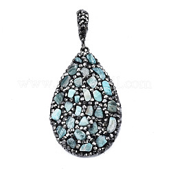 Fimo Strass Anhänger&nbsp;RB-S056-11B-B