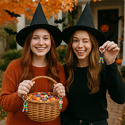 DIY-Schlüsselanhänger-Bastelsets zum Thema Halloween&nbsp;DIY-PH0030-62