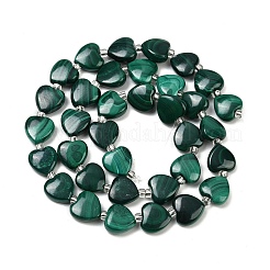 Natur Malachit Perlen Stränge&nbsp;G-L630-B01-10x10mm