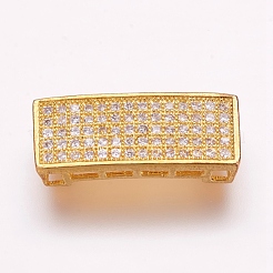 Ottone micro spianare pendenti zirconi&nbsp;ZIRC-E119-87