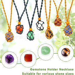 7 Chakra-Heilkristallstein-Schmuckset&nbsp;PW-WG48340-01