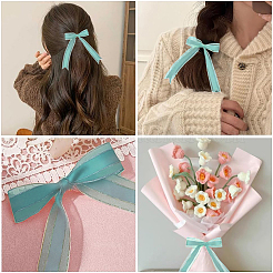 1 rouleau de rubans d'organza de couleur unie&nbsp;ORIB-CY0001-02O