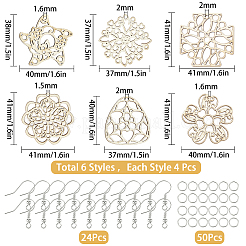 Kits de fabrication de boucles d'oreilles bricolage&nbsp;DIY-SC0001-73P