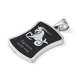 Ciondoli in acciaio inox 304&nbsp;LS-STAS-O008-01L