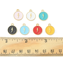 14pcs 7 colgantes de esmalte de aleación de colores&nbsp;ENAM-FS0001-35