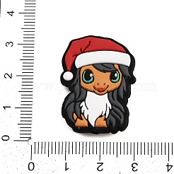 Cuentas de silicona navideñas&nbsp;SIL-H008-01A