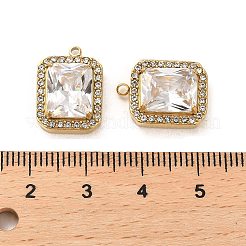Colgantes de acero inoxidable 304 chapados en oro real de 14k&nbsp;STAS-L022-082G-02