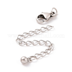 925 Kettenverlängerung aus Sterlingsilber&nbsp;STER-D036-43AS