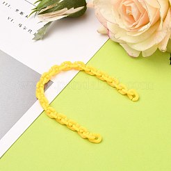 Handgefertigte undurchsichtige Acrylkabelketten&nbsp;AJEW-JB00768