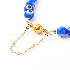 Braccialetti fatti a mano con perline malocchio&nbsp;BJEW-JB06380