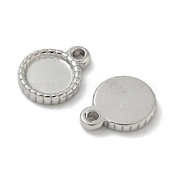 Cabochon pendenti in acciaio inossidabile 304&nbsp;STAS-D127-02P