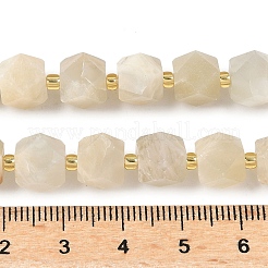 Natürlichen Mondstein Perlen Stränge&nbsp;G-G271-A02-01