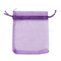 Bolsas de regalo de organza con cordón&nbsp;X1-OP-R016-9x12cm-20