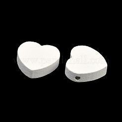 Perles en bois peintes par pulvérisation&nbsp;WOOD-L023-01B