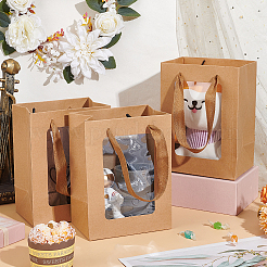 Rechteckige Geschenktüten aus Papier&nbsp;ABAG-WH0048-09C