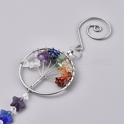 Kristalle Kronleuchter Sonnenfänger Prismen&nbsp;LS-AJEW-WH0021-50B