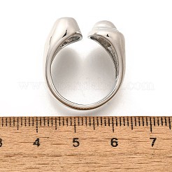 Bagues de manchette en laiton pour femmes&nbsp;RJEW-G347-03P