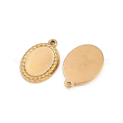 Pendentifs cabochons en acier inoxydable 304&nbsp;X-STAS-L303-35G