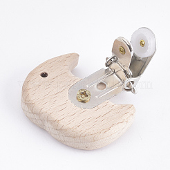 Clip porta ciuccio in legno di faggio&nbsp;WOOD-T015-23