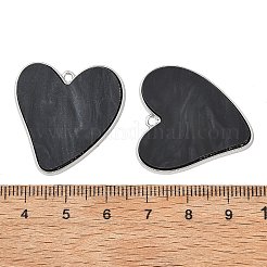 Lega per San Valentino con ciondoli in acrilico&nbsp;AC-E003-11B-P02
