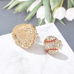 Pendientes de tuerca de circonio cúbico con micro pave de latón&nbsp;EJEW-Z080-03G-02