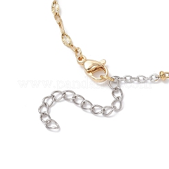 Collane con catena satellitare in acciaio inossidabile 304 da 3 mm per donna&nbsp;NJEW-JN05570