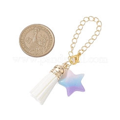 Harz Herz/Mond/Stern Tassenanhänger&nbsp;HJEW-JM02071