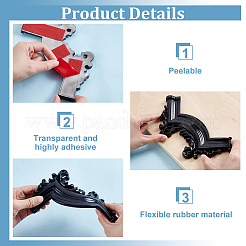 Applique autoadesiva intagliata in pvc&nbsp;FIND-WH0149-22A