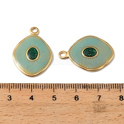 304 Edelstahl-Emaille-Anhänger&nbsp;STAS-I371-16G-01