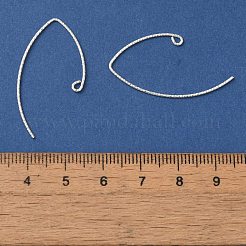 925 crochet d'oreille marquise en argent sterling&nbsp;LS-EJEW-NH0003-01S