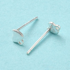 Herz 925 Ohrstecker aus Sterlingsilber&nbsp;STER-K174-11S
