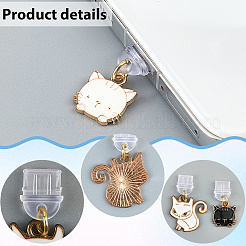 10 Stück mobile staubdichte Kunststoffstecker&nbsp;HJEW-SC00185