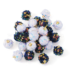 30 Stück Stoffanhänger in 2 Farben&nbsp;FIND-TA0008-35